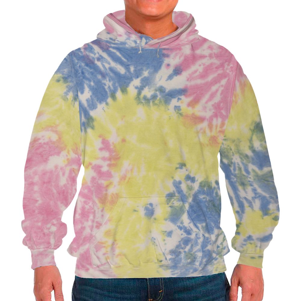 Tie-Dye Pullover Hoodie