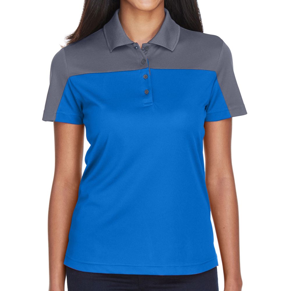 Core 365 Women's Balance Colorblock Performance Pique Polo Shirt