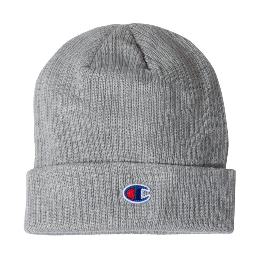 Champion Ribbed Knit Cuffed Beanie 