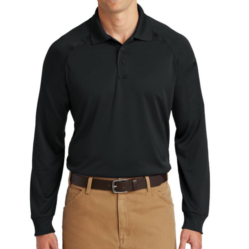 CornerStone Select Long Sleeve Snag-Proof Tactical Polo