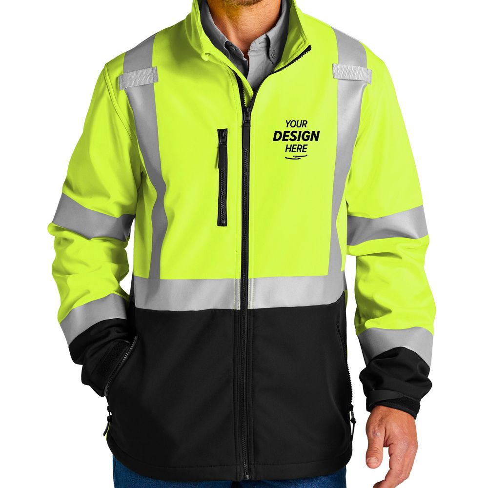 CornerStone Class 3 Soft Shell Safety Jacket