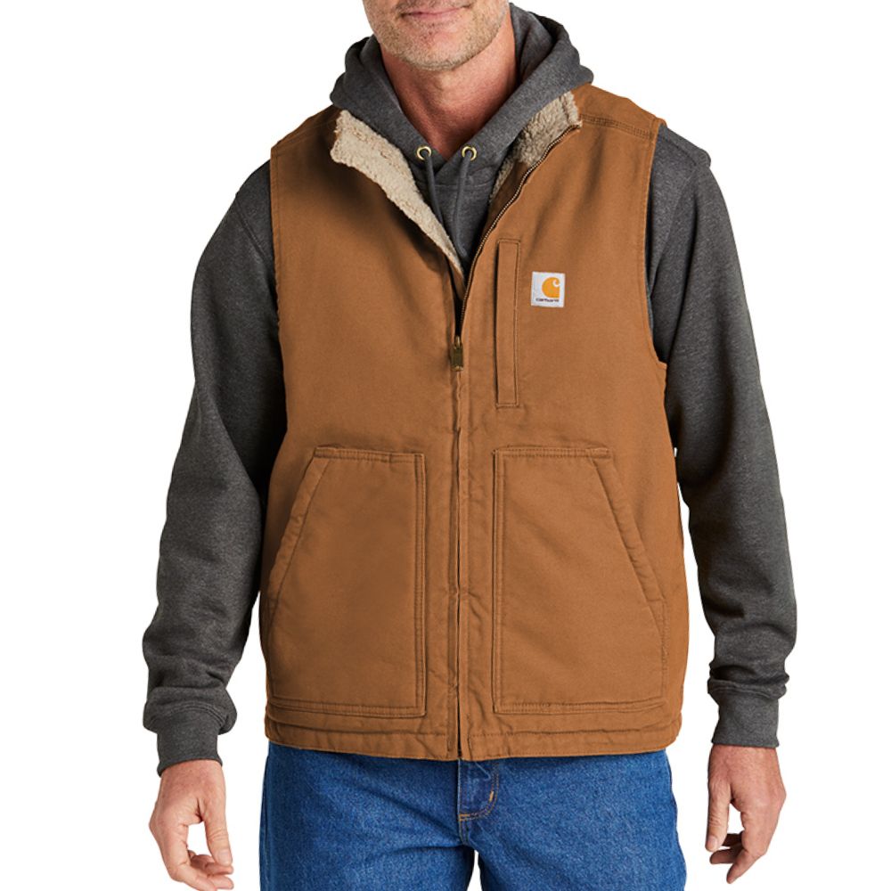 Carhartt Sherpa-Lined Mock Neck Vest