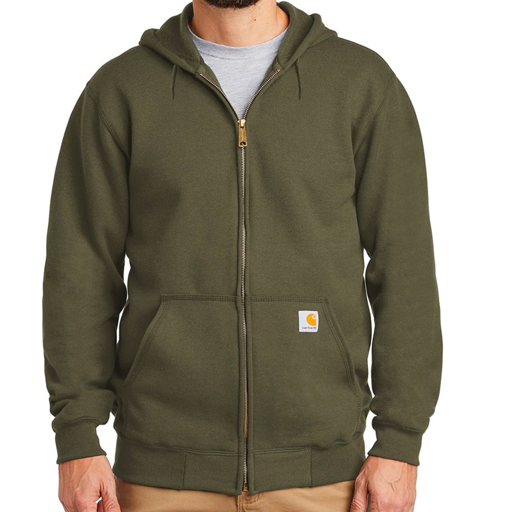 Carhartt Hooded Zip-Front Sweatshirt