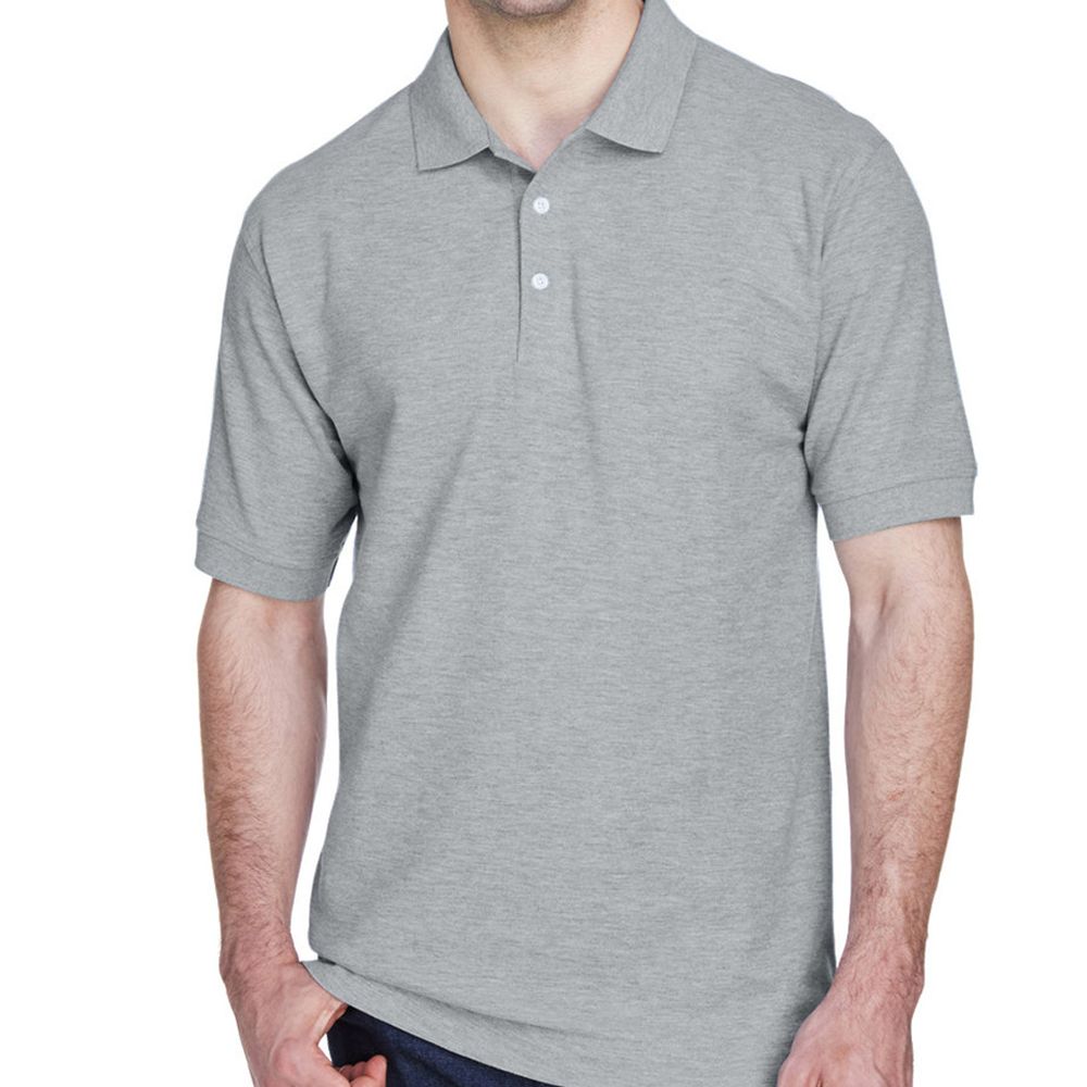 Devon & Jones Men's Short Sleeve Pique Polo