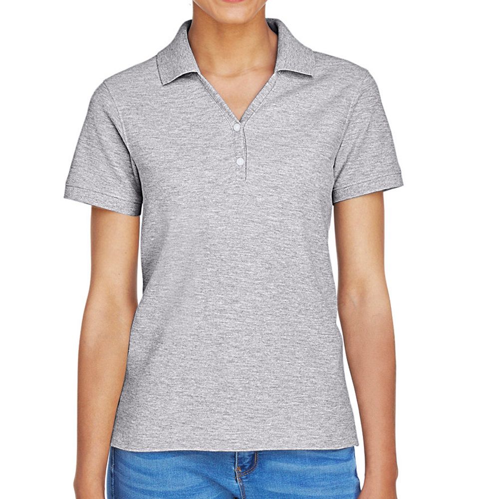 Devon & Jones Women's' Short Sleeve Pique Polo