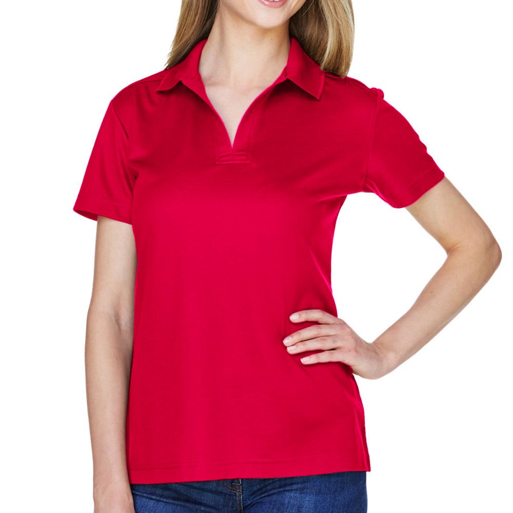 Devon & Jones CrownLux Performance™ Women's Plaited Polo Shirt