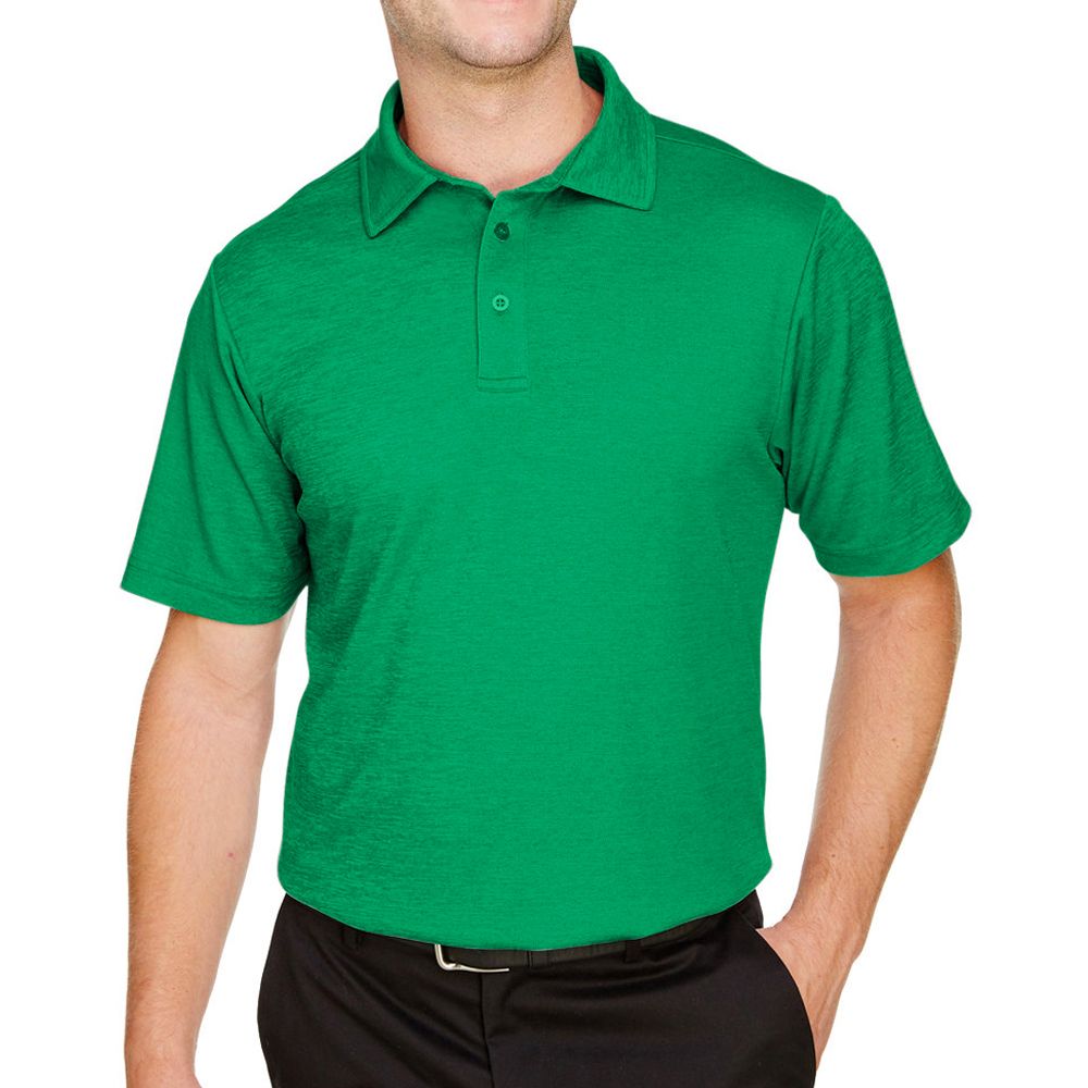 Devon & Jones CrownLux Performance™ Address Melange Polo Shirt