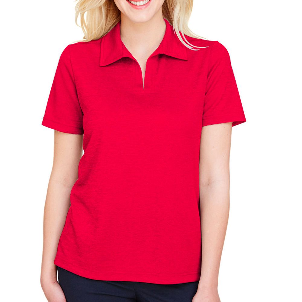 Devon & Jones CrownLux Performance™ Women's Melange Polo Shirt