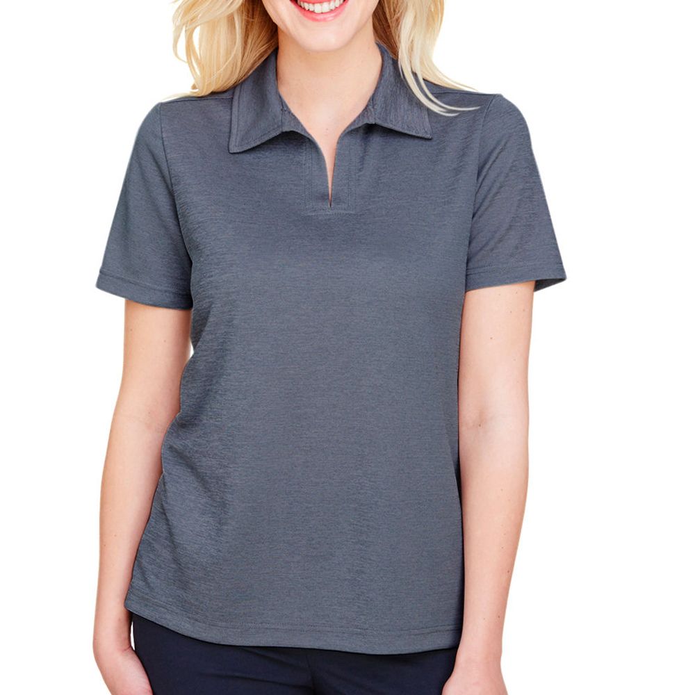 Devon & Jones CrownLux Performance™ Women's Melange Polo Shirt