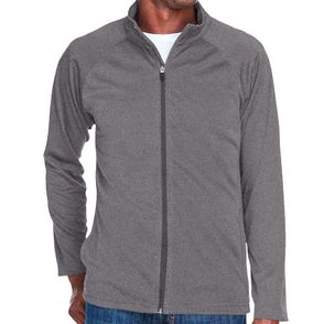 Devon & Jones Men's Stretch Tech-Shell Compass Full-Zip