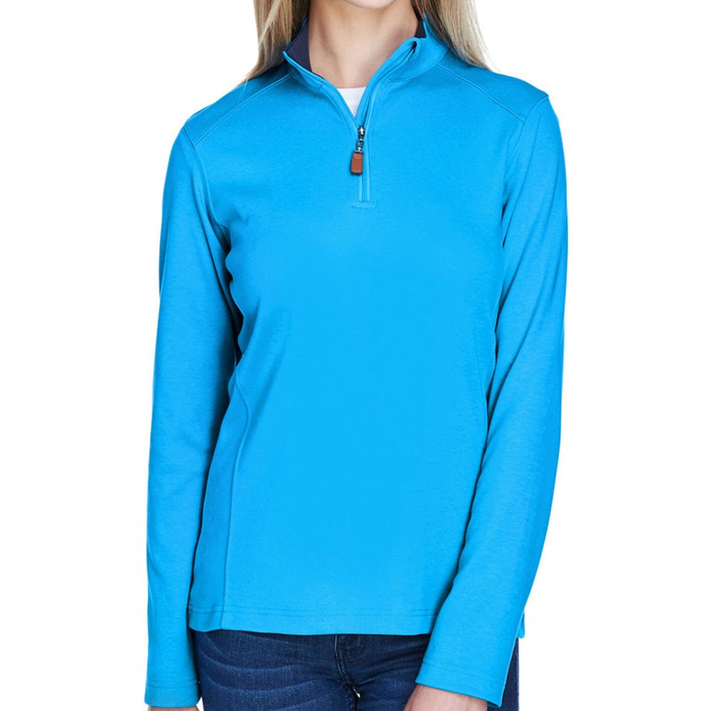 Devon & Jones Women's DRYTEC20™ Performance Quarter-Zip Pullover