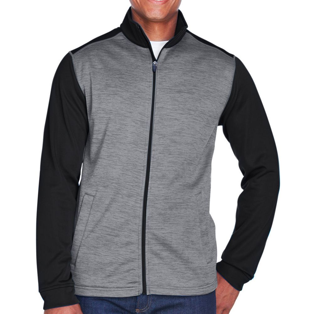 Devon & Jones Newbury Colorblock Fleece Zip Up Jacket