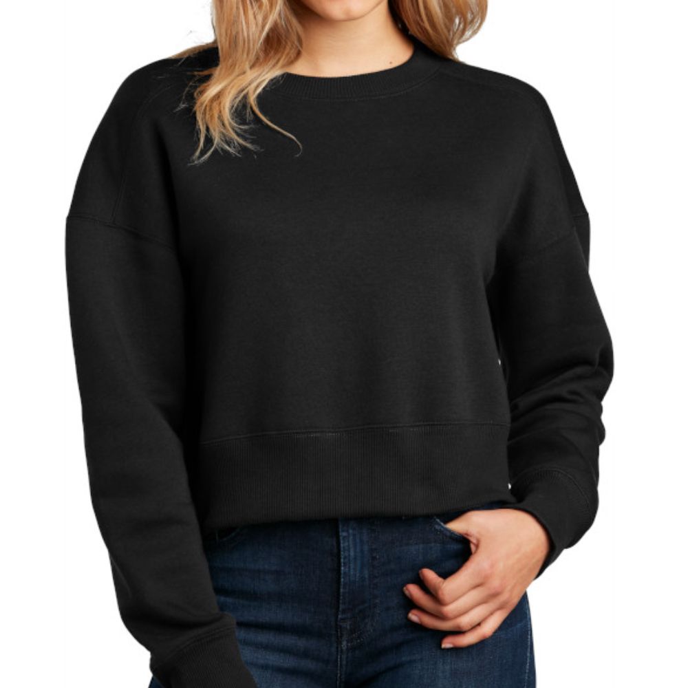 District Women’s Perfect Weight Cropped Crewneck Sweatshirt