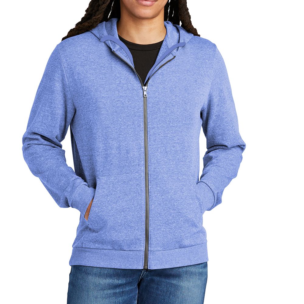 District Perfect Tri Fleece Zip Up Hoodie