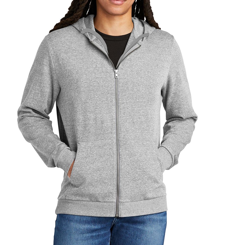 District Perfect Tri Fleece Zip Up Hoodie