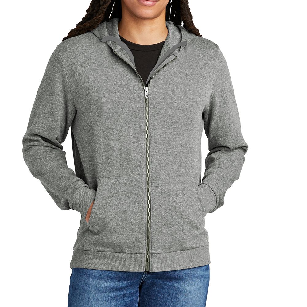 District Perfect Tri Fleece Zip Up Hoodie