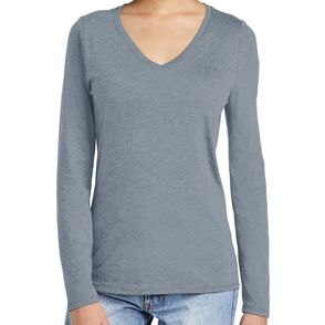 District Women’s Perfect Tri Long Sleeve V-Neck Tee