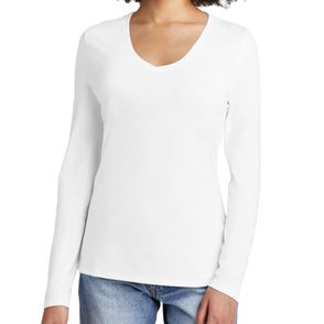 District Women’s Perfect Tri Long Sleeve V-Neck Tee