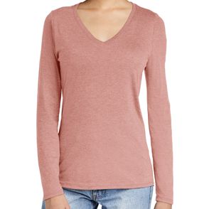 District Women’s Perfect Tri Long Sleeve V-Neck Tee