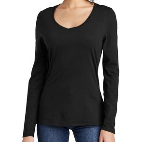 District Women’s Perfect Tri Long Sleeve V-Neck Tee