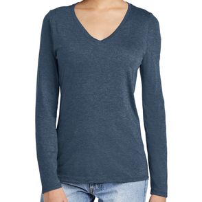 District Women’s Perfect Tri Long Sleeve V-Neck Tee