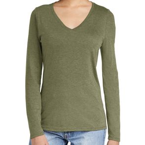 District Women’s Perfect Tri Long Sleeve V-Neck Tee