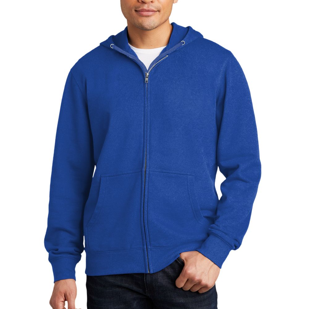 District V.I.T. Fleece Zip Up Hoodie