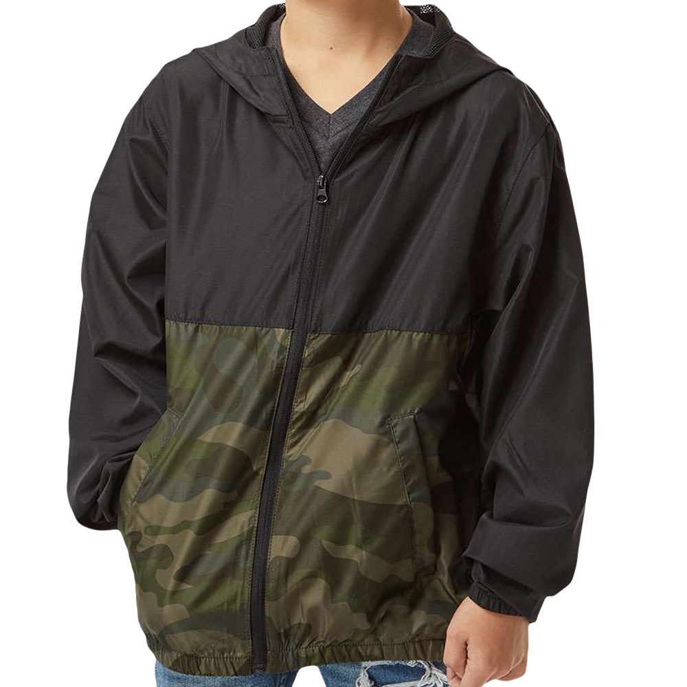 Independent Trading Co. - Kids Windbreaker Jacket