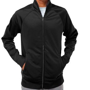 Independent Trading Co. Lightweight Poly-Tech Full-Zip Track Jacket