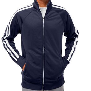 Independent Trading Co. Lightweight Poly-Tech Full-Zip Track Jacket