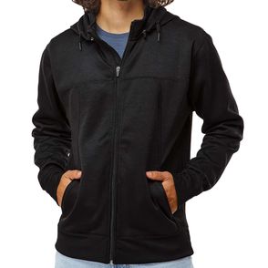 Independent Trading Co. Poly-Tech Full-Zip Hoodie