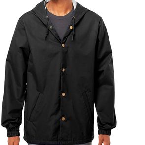 Independent Trading Co. Water-Resistant Hooded Windbreaker