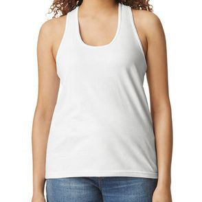 Gildan Ladies' Softstyle CVC Racerback Tank