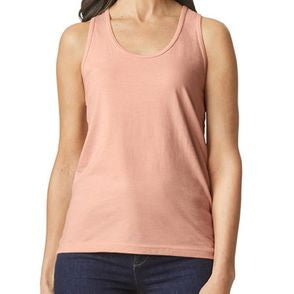 Gildan Ladies' Softstyle CVC Racerback Tank