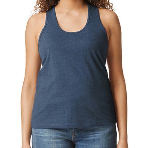 Gildan Ladies' Softstyle CVC Racerback Tank
