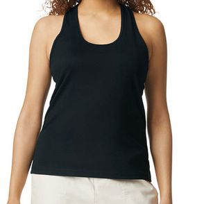 Gildan Ladies' Softstyle CVC Racerback Tank