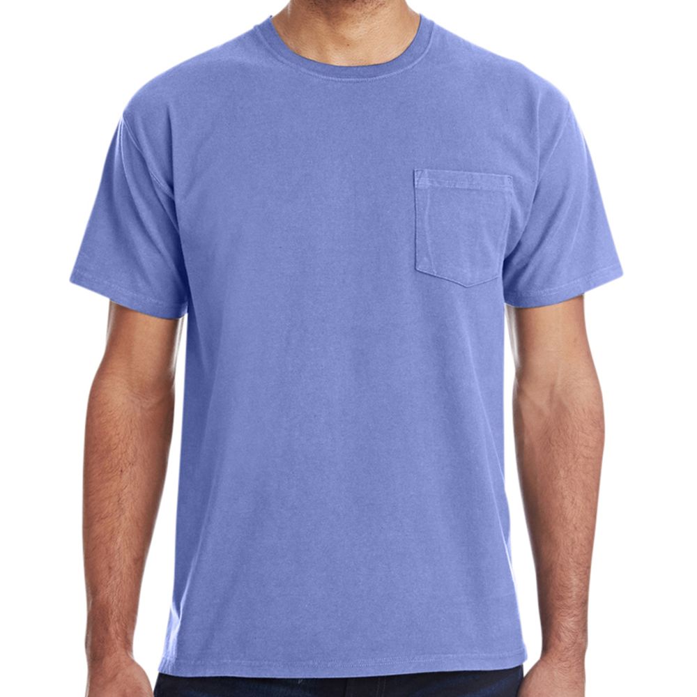 Hanes ComfortWash 100% Cotton Pocket T-Shirt