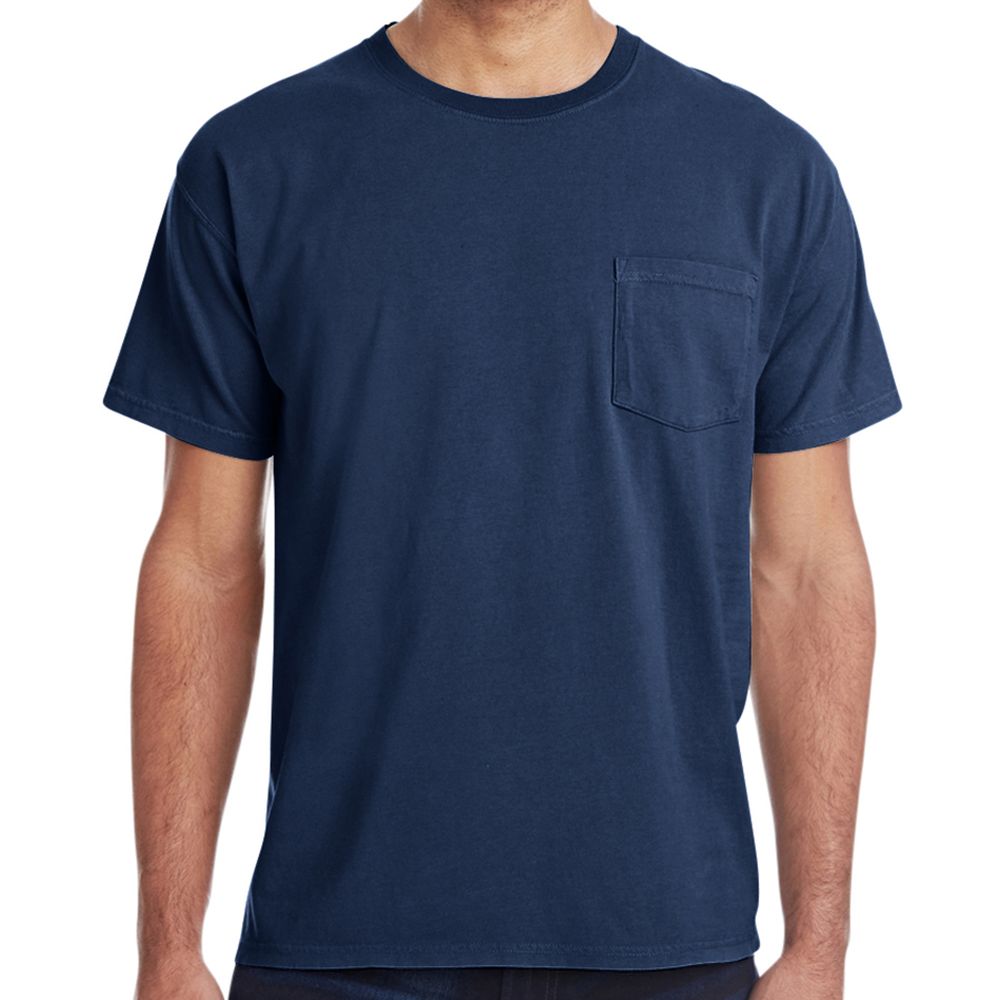 Hanes ComfortWash 100% Cotton Pocket T-Shirt