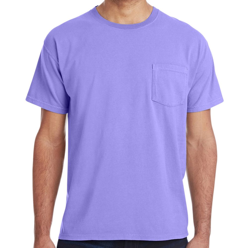 Hanes ComfortWash 100% Cotton Pocket T-Shirt