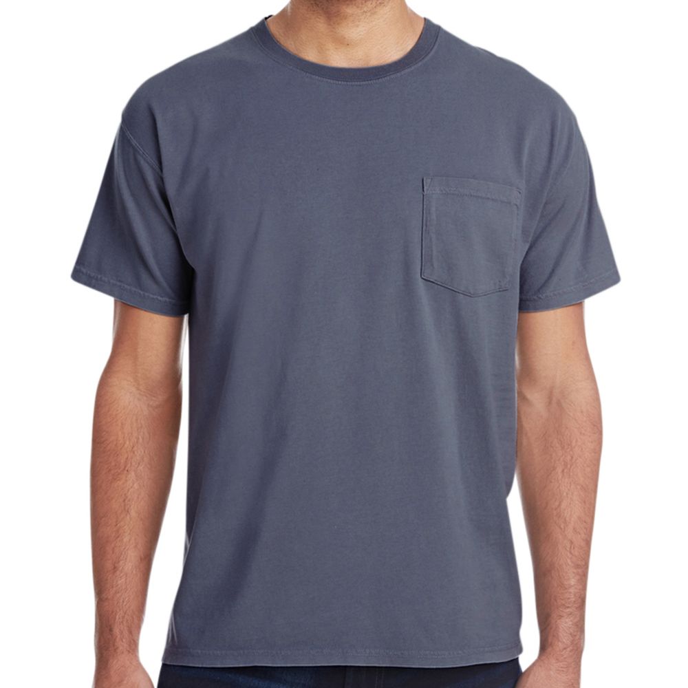 Hanes ComfortWash 100% Cotton Pocket T-Shirt