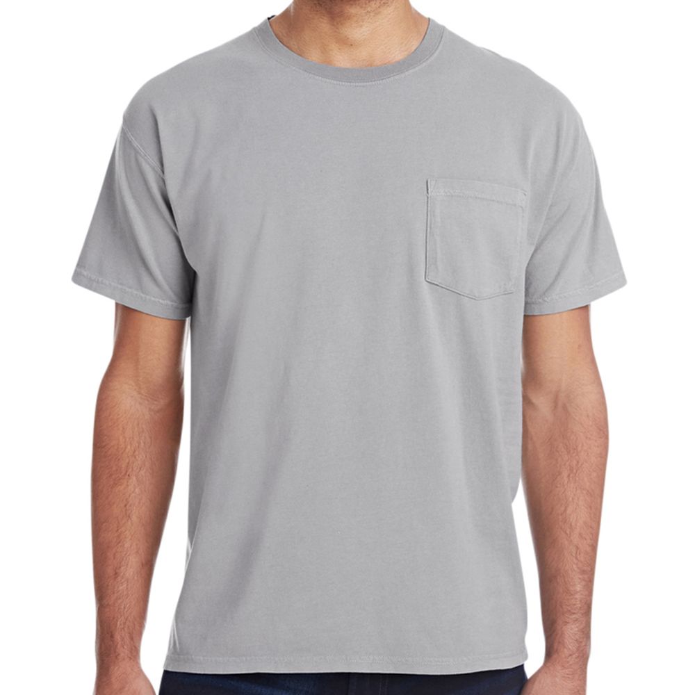 Hanes ComfortWash 100% Cotton Pocket T-Shirt