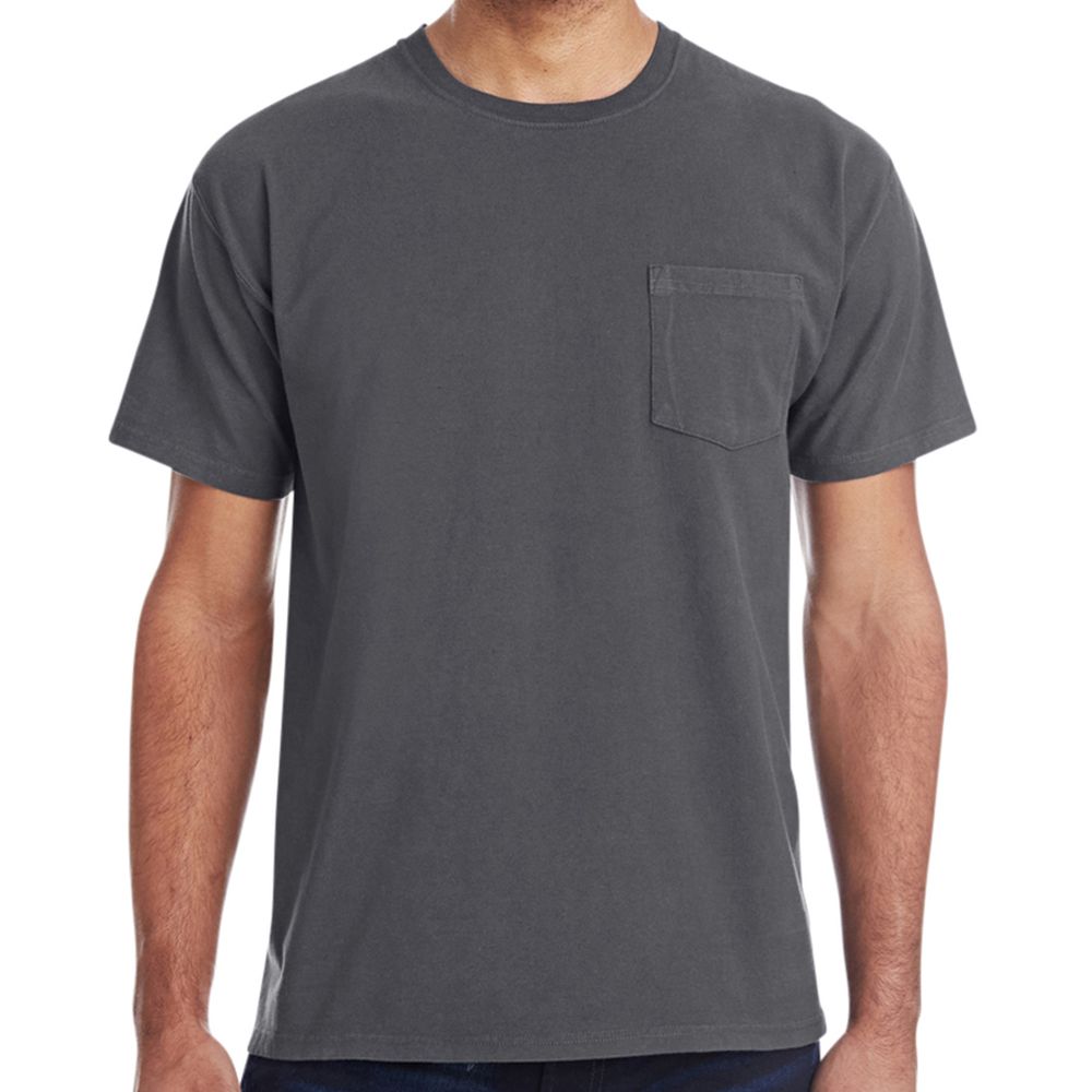 Hanes ComfortWash 100% Cotton Pocket T-Shirt