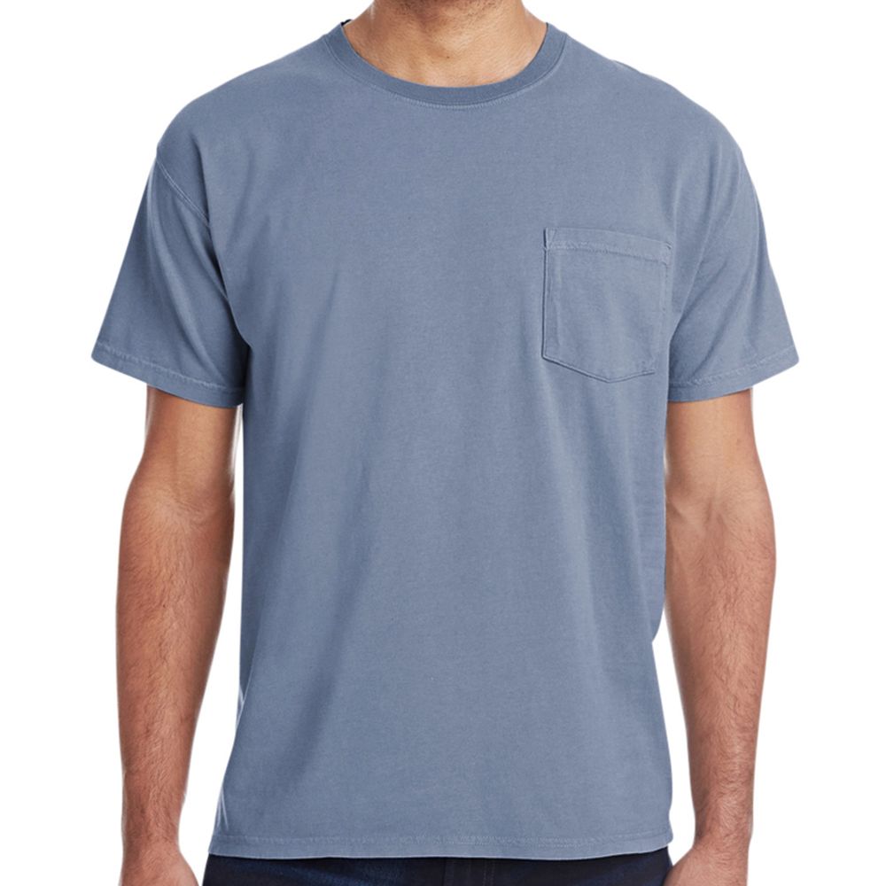 Hanes ComfortWash 100% Cotton Pocket T-Shirt