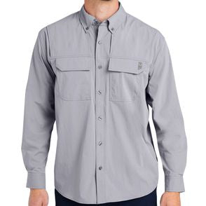 HUK Creekbed Long Sleeve Shirt