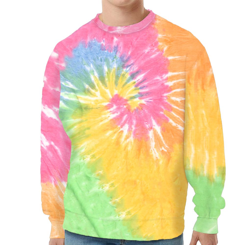 Tie-Dye Crewneck Sweatshirt