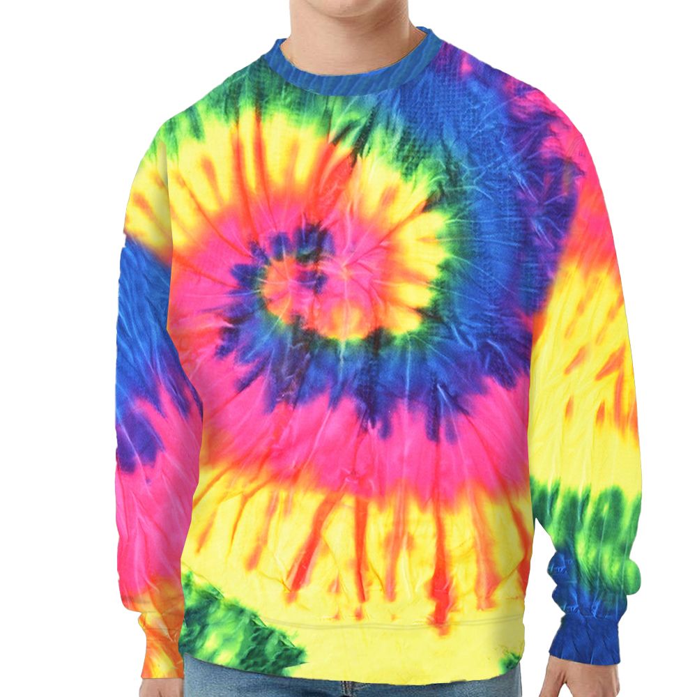 Tie-Dye Crewneck Sweatshirt