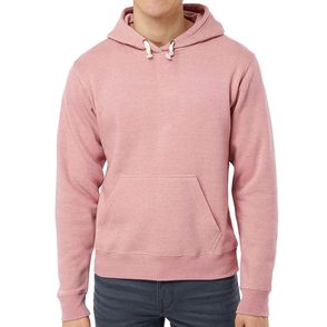 J America Triblend Pullover Fleece Hooded Sweatshirt