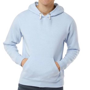 J America Triblend Pullover Fleece Hooded Sweatshirt