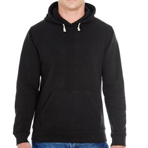 J America Triblend Pullover Fleece Hooded Sweatshirt