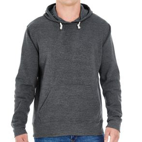 J America Triblend Pullover Fleece Hooded Sweatshirt